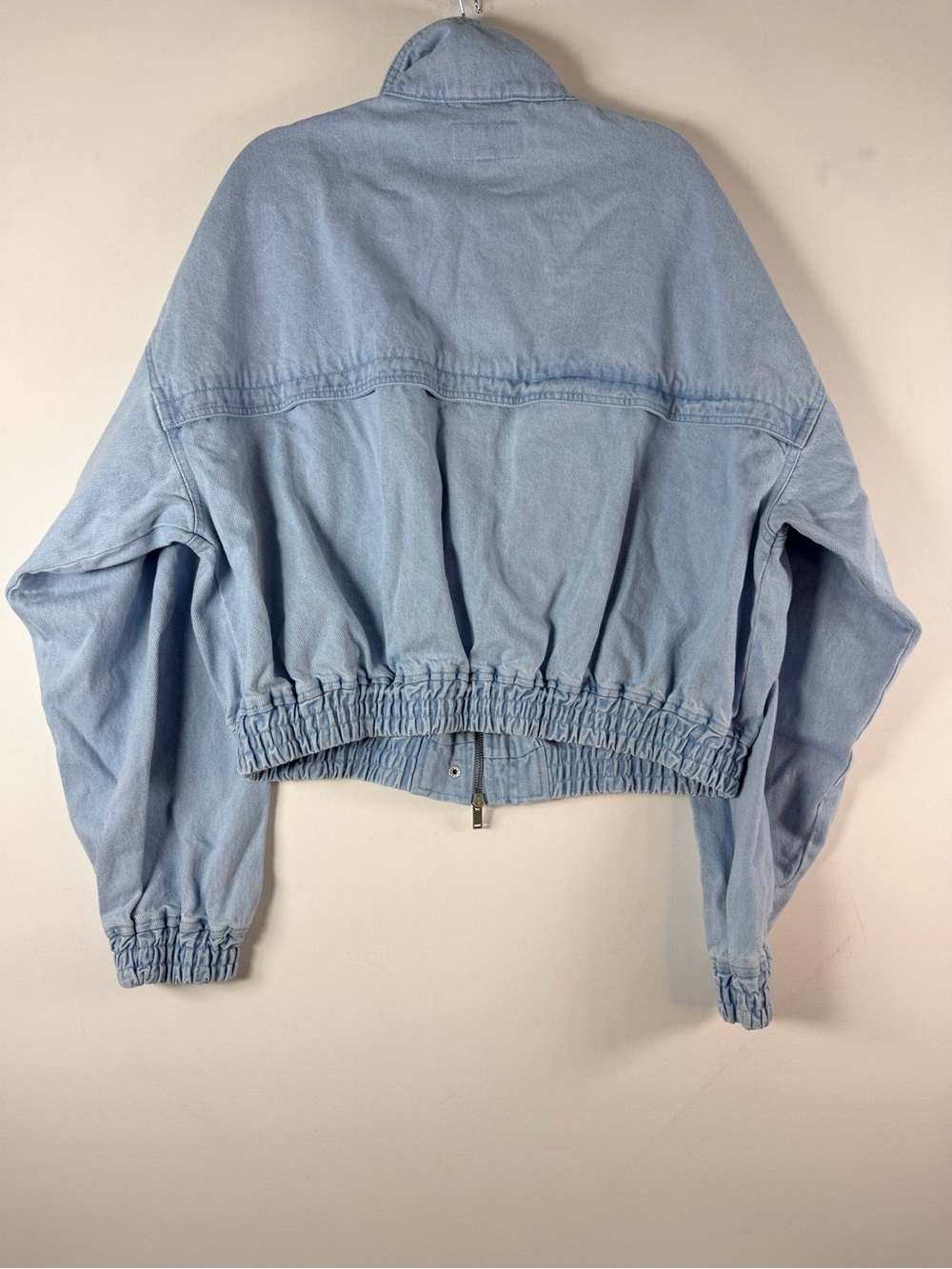 KBB by KAHLANA Women's 'The Denim Bomber Jacket' - Medium Wash - M or L - Picture 9 of 15